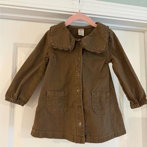 OshKosh B'gosh Tan Button-Up Dress